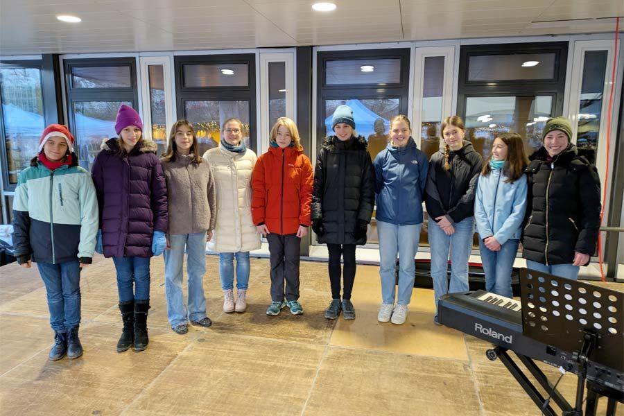 Bigband beim Weihnachtsmarkt 2024