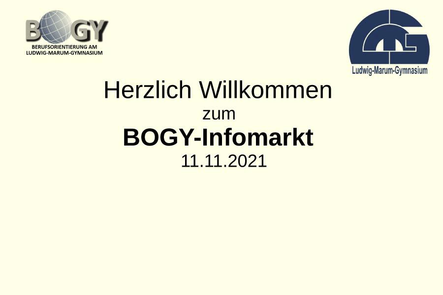 BOGY Infomarkt 2021