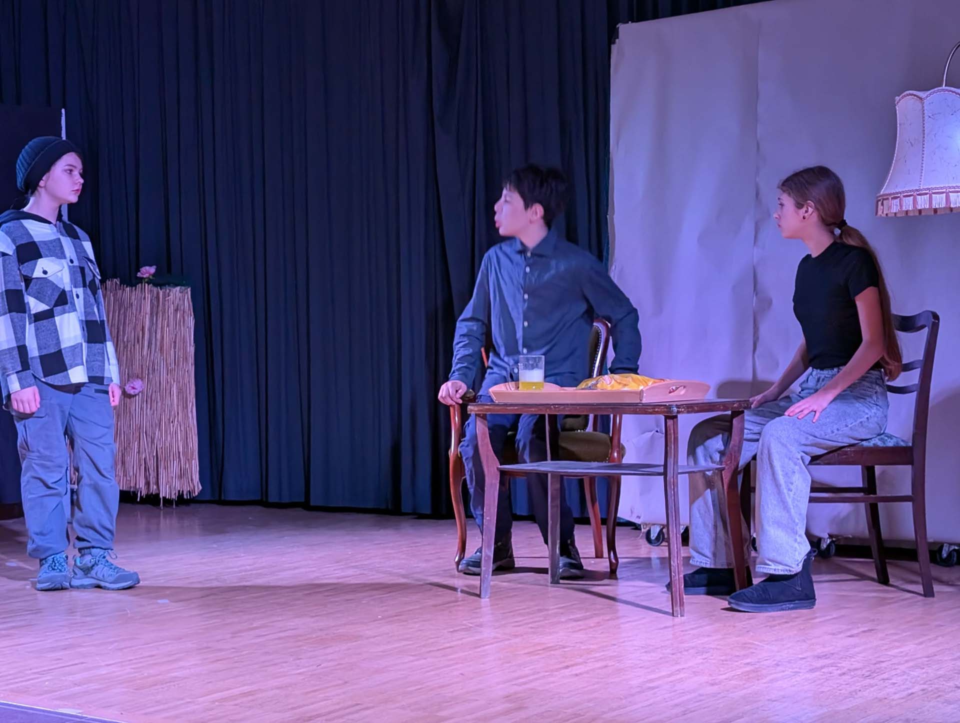 Aufführung der Theater AG