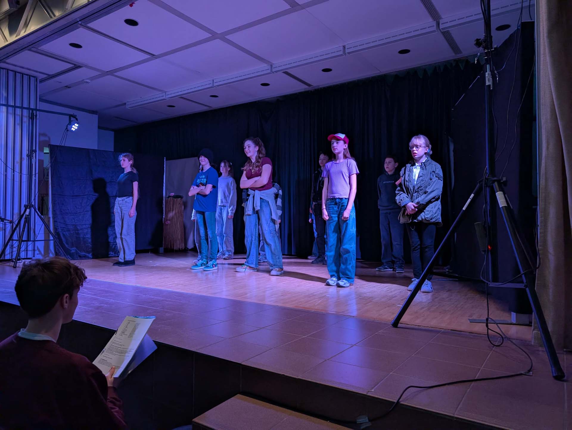 Aufführung der Theater AG