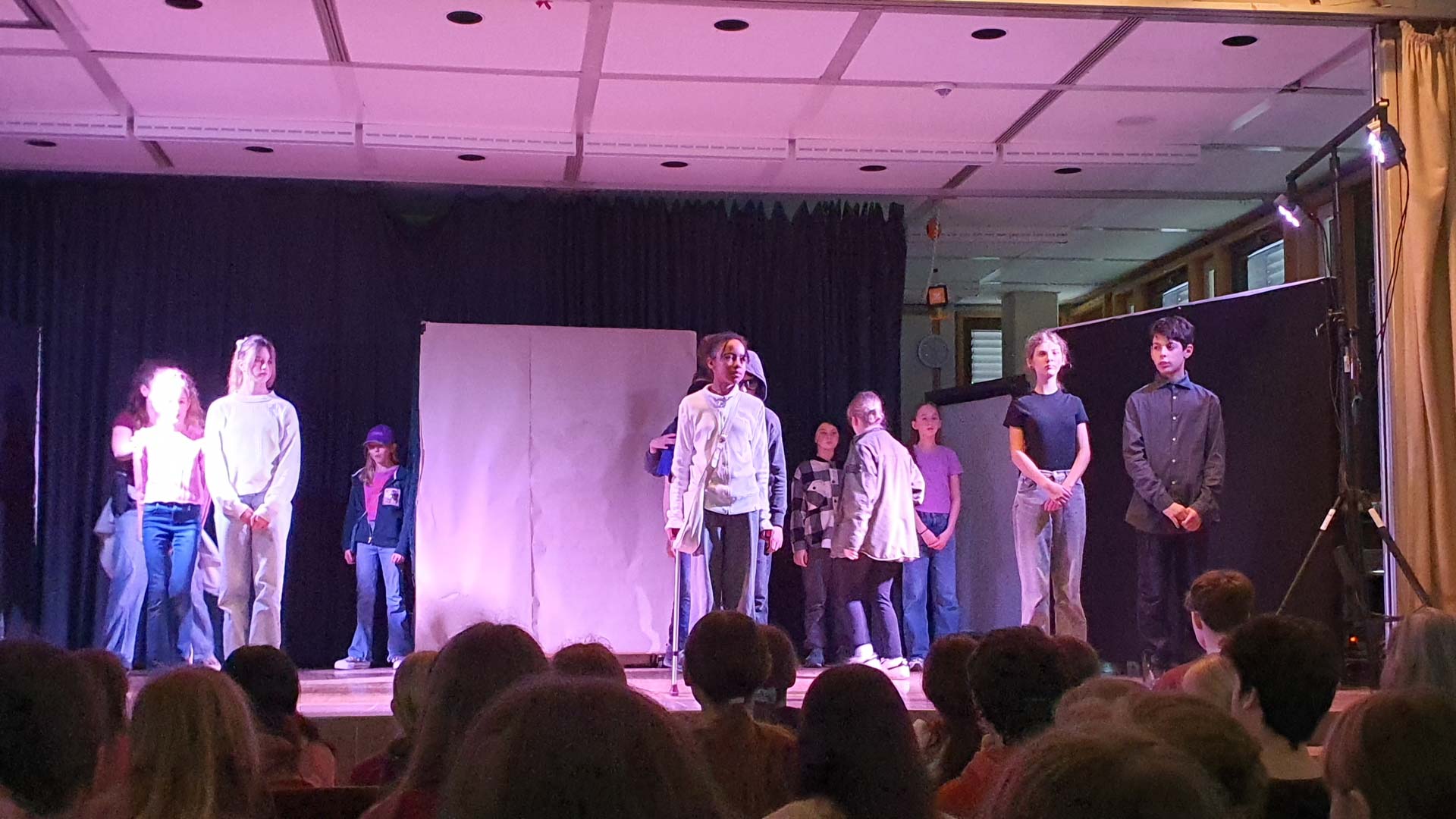 Aufführung der Theater AG